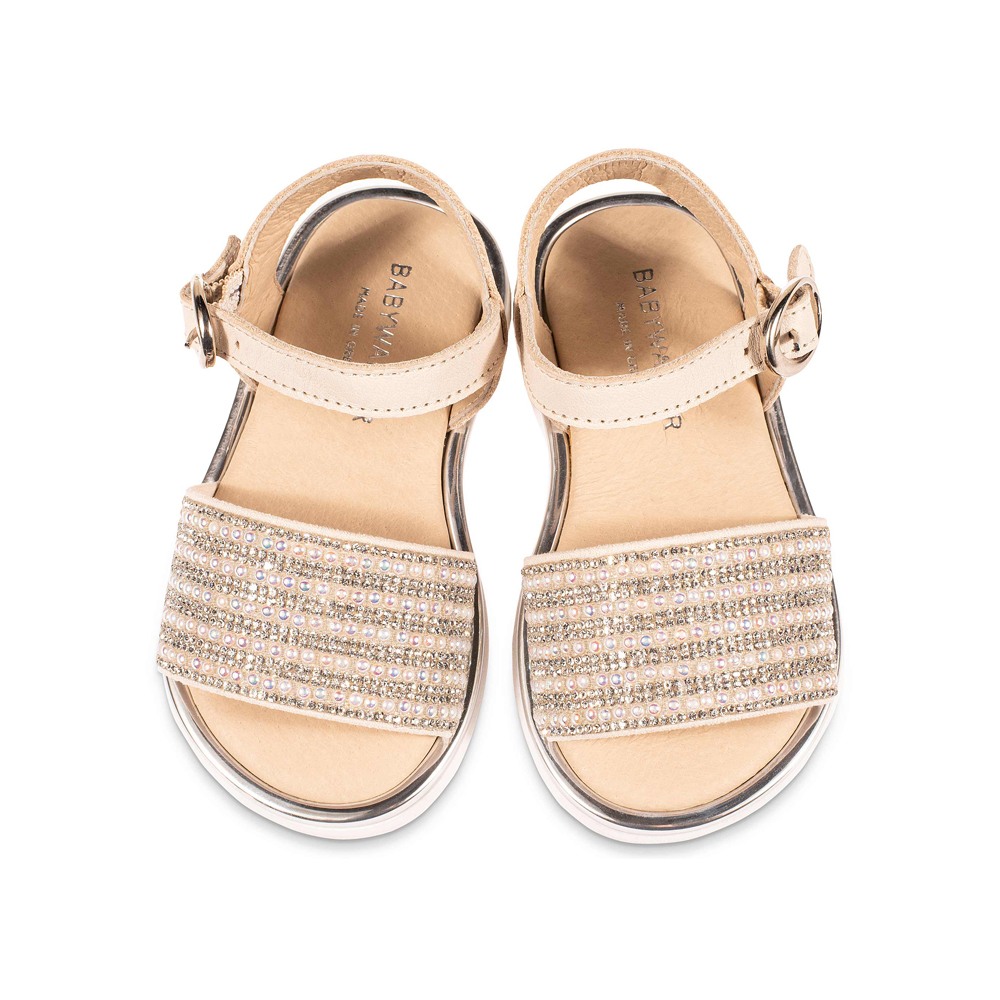 Παπούτσια Babywalker για Κορίτσι 5849 ιβουάρ