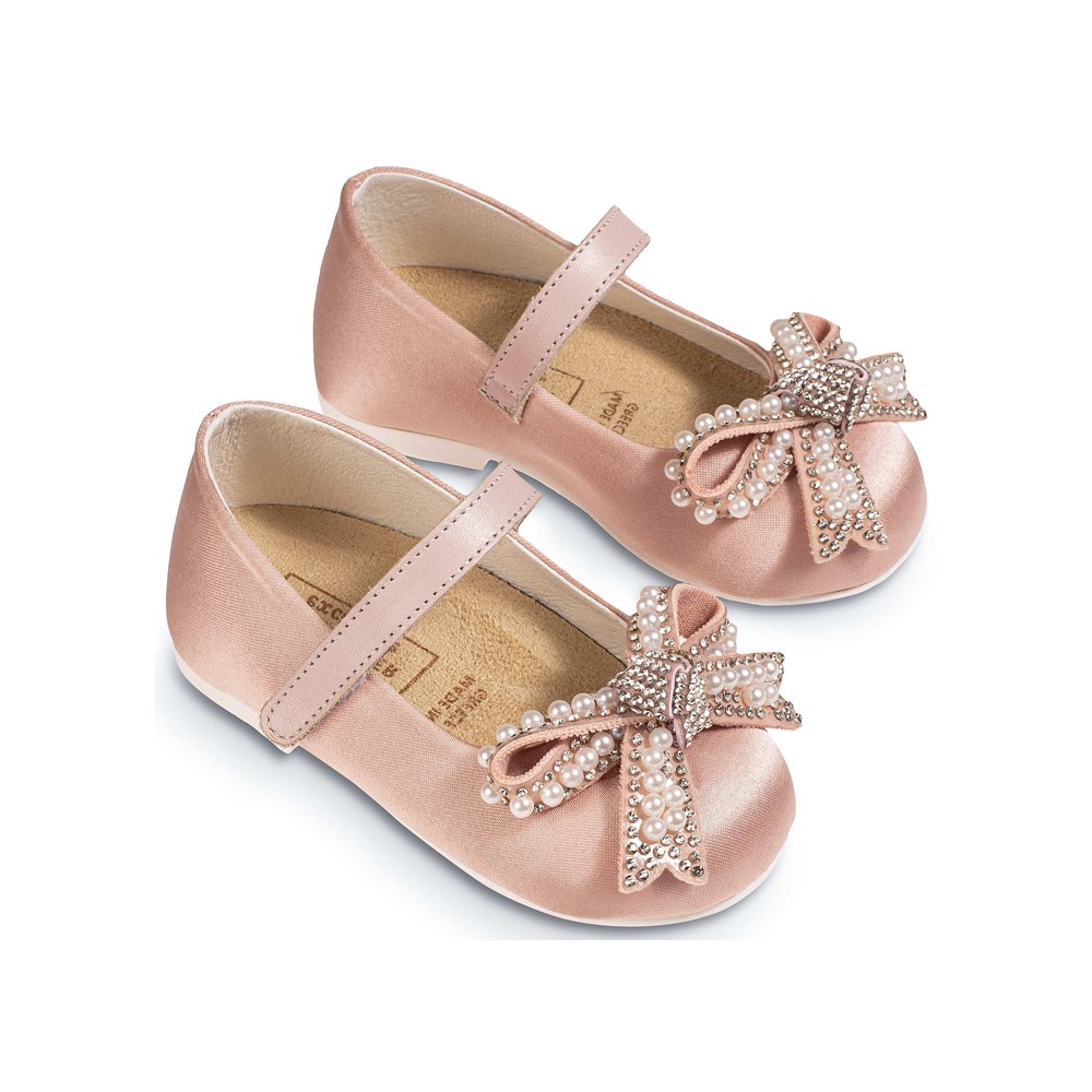 Παπούτσια Babywalker για Κορίτσι 5853 ροζ αντικέ