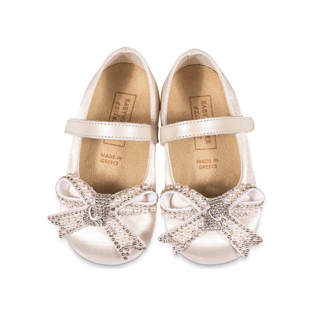 Παπούτσια Babywalker για Κορίτσι 5853-2 ιβουάρ