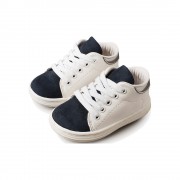 Παπούτσια Babywalker λευκό μπλε για Αγόρι 3037