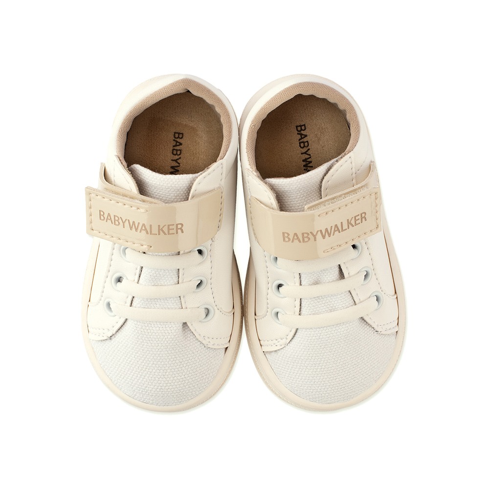 Παπούτσια Babywalker λευκό ιβουάρ για Αγόρι 3051