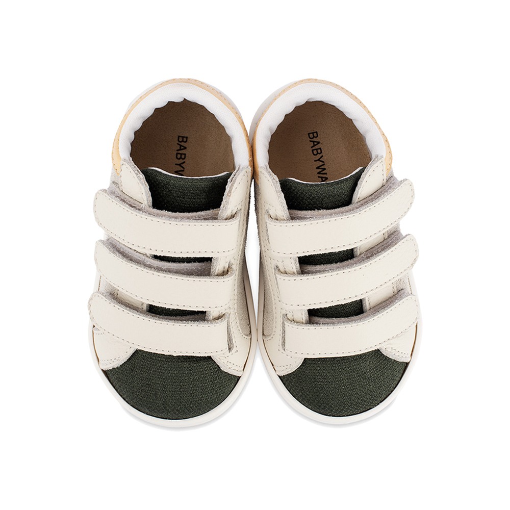 Παπούτσια Babywalker λευκό του πάγου χακί για Αγόρι 5174-3