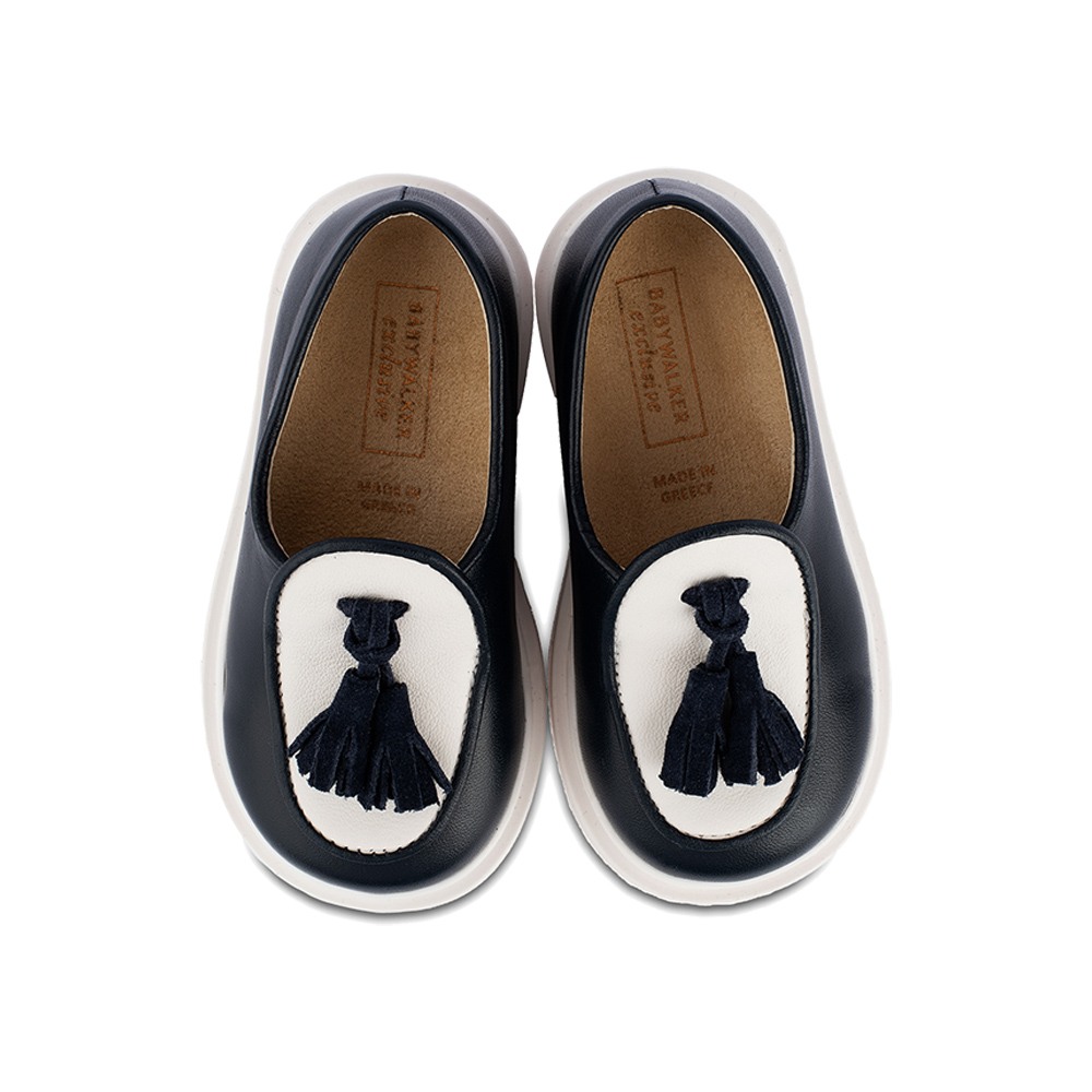 Παπούτσια Babywalker λευκό μπλε για Αγόρι 5244-1
