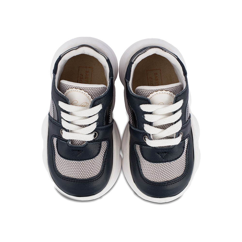 Παπούτσια Babywalker λευκό μπλε για Αγόρι 5252-1