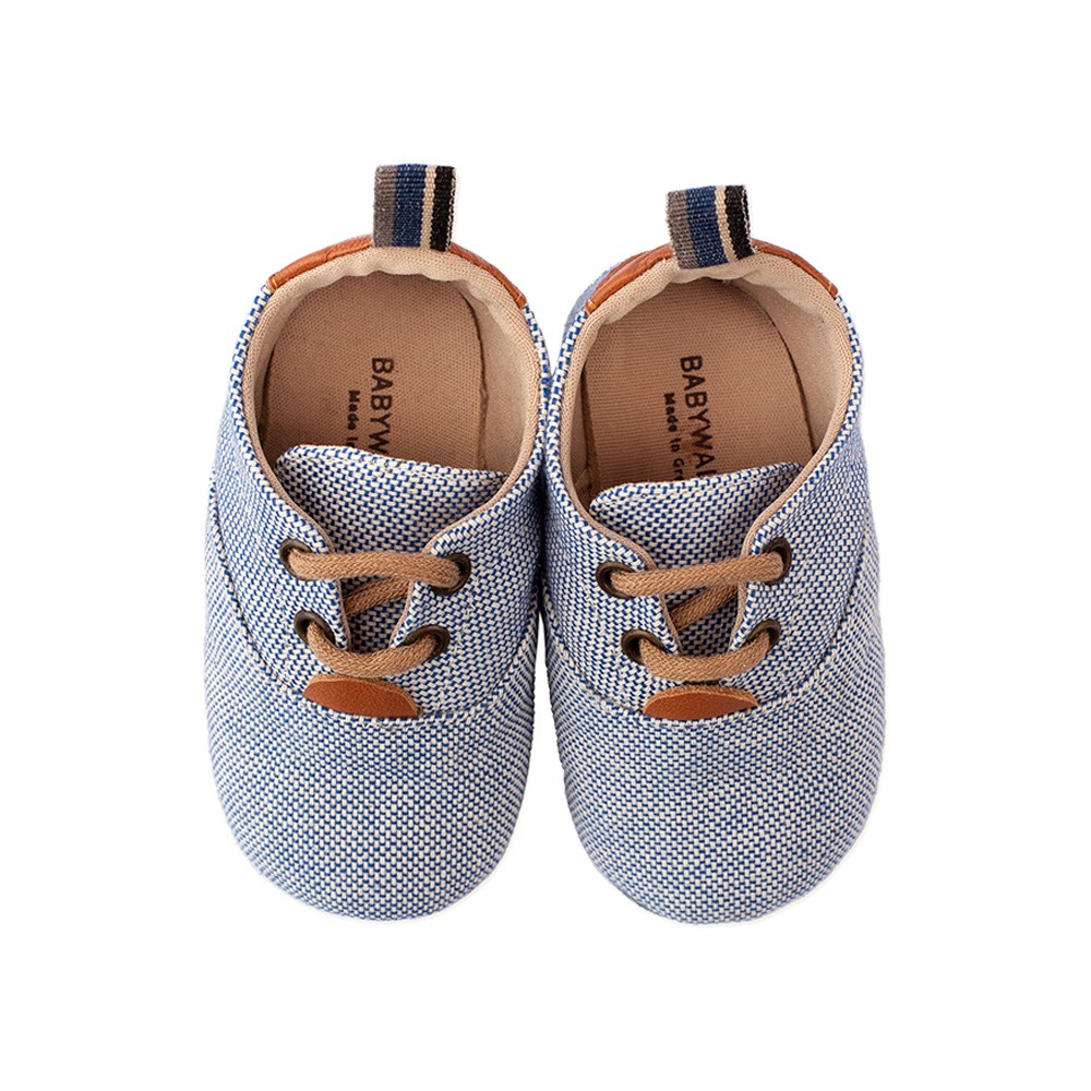 Παπούτσια Babywalker μπλε ρουά για Αγόρι 1064