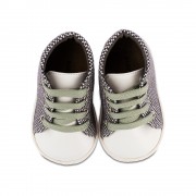 Παπούτσια Babywalker λευκό γκρι για Αγόρι 2083-1
