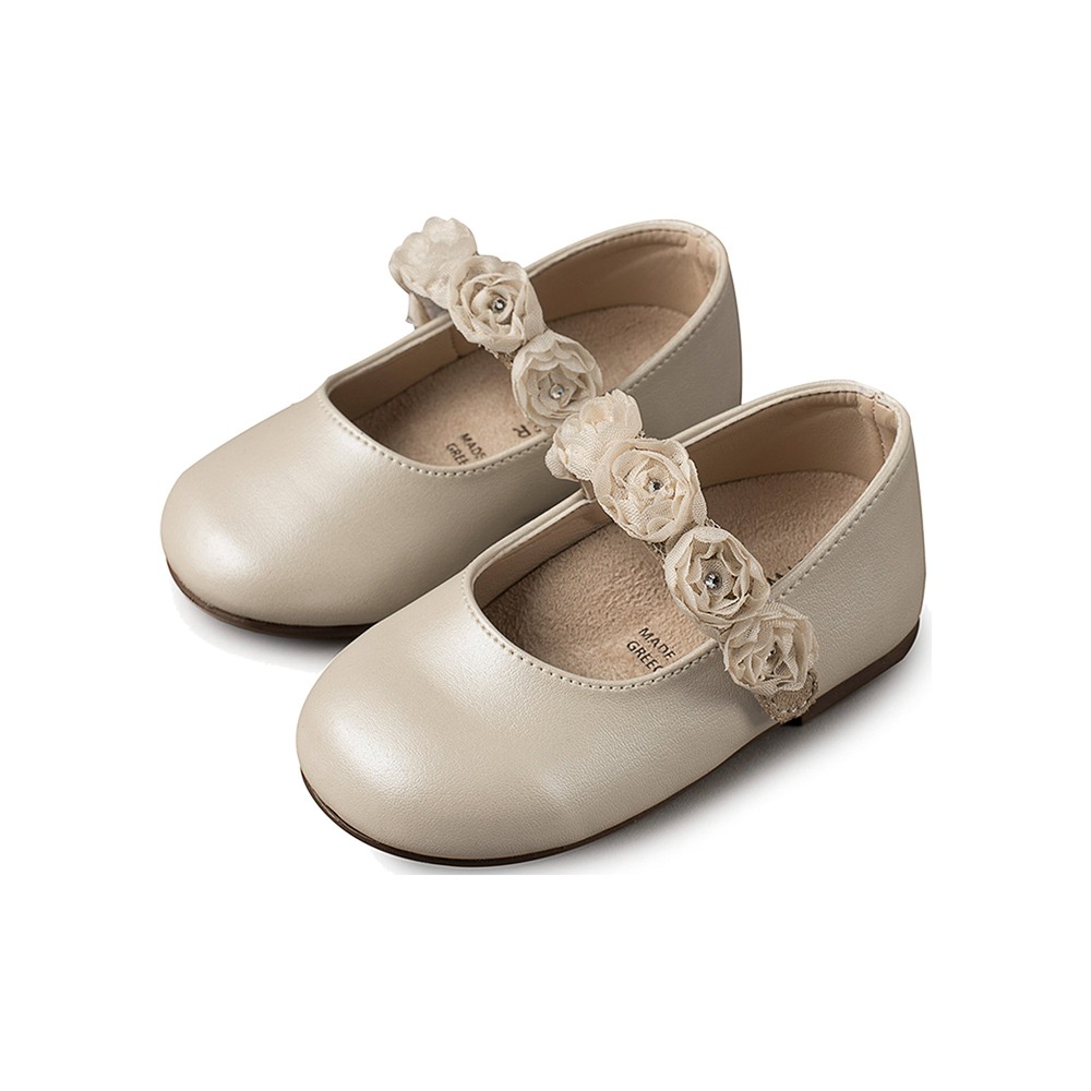 Παπούτσια Babywalker ιβουάρ για Κορίτσι 3523-1