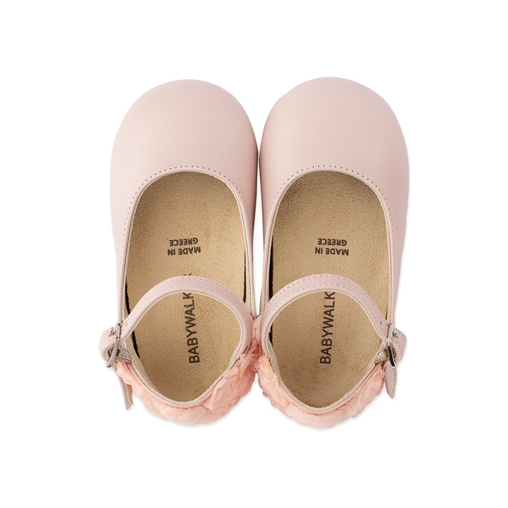 Παπούτσια Babywalker ροζ για Κορίτσι 4503-2
