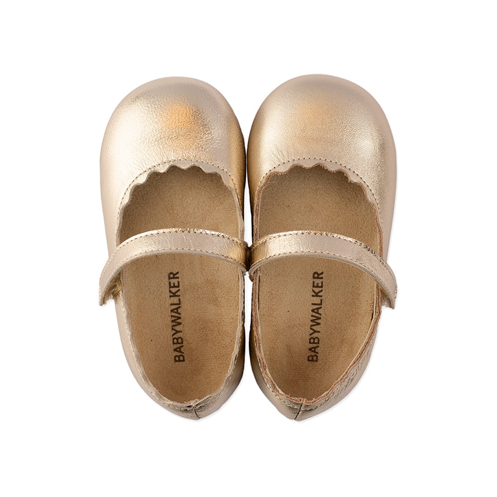 Παπούτσια Babywalker χρυσό για Κορίτσι 4597-2