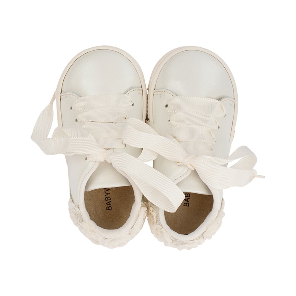 Παπούτσια Babywalker ιβουάρ για Κορίτσι 4697