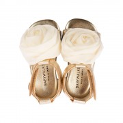 Παπούτσια Babywalker χρυσό ιβουάρ για Κορίτσι 4729-1