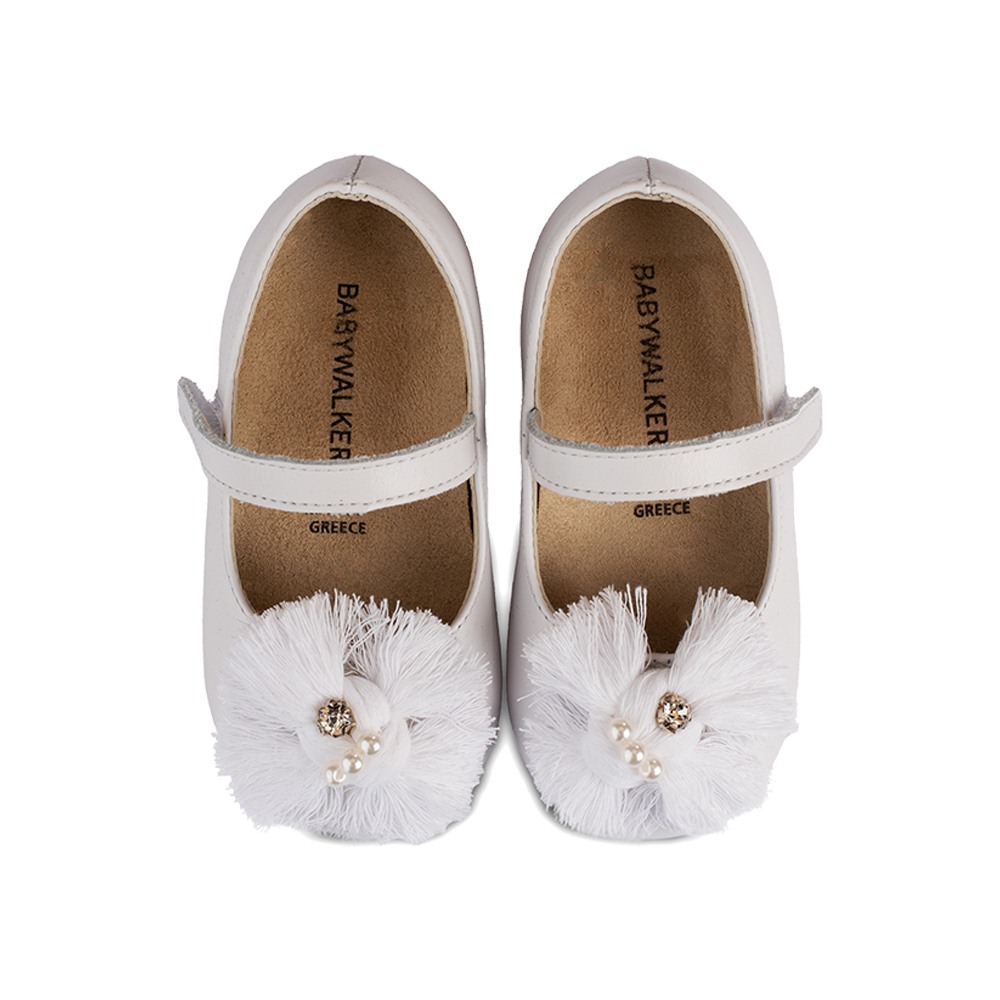 Παπούτσια Babywalker λευκό για Κορίτσι 4805-1