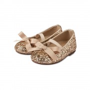 Παπούτσια Babywalker χρυσό για Κορίτσι 5581-1