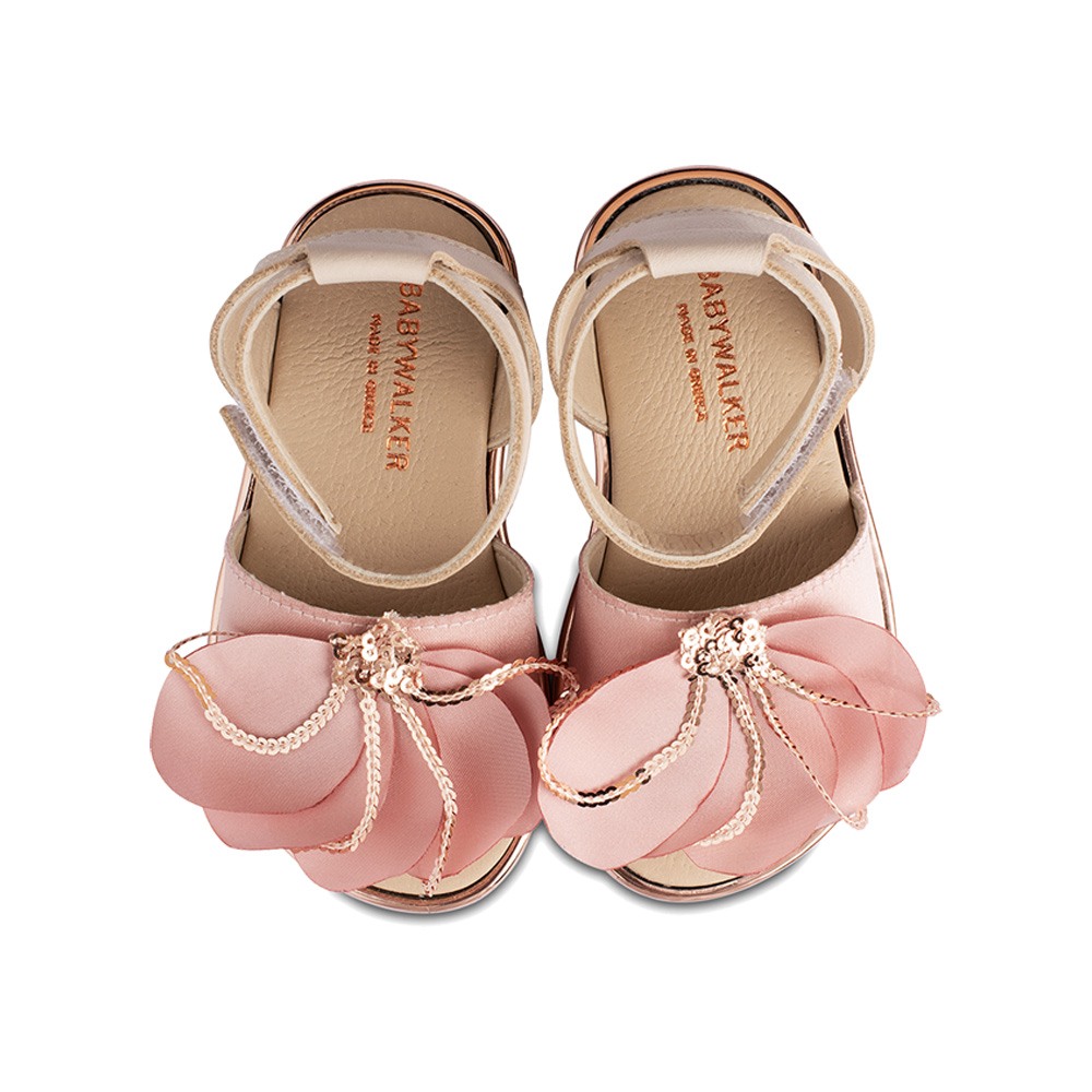 Παπούτσια Babywalker ιβουάρ ροζ για Κορίτσι 5825