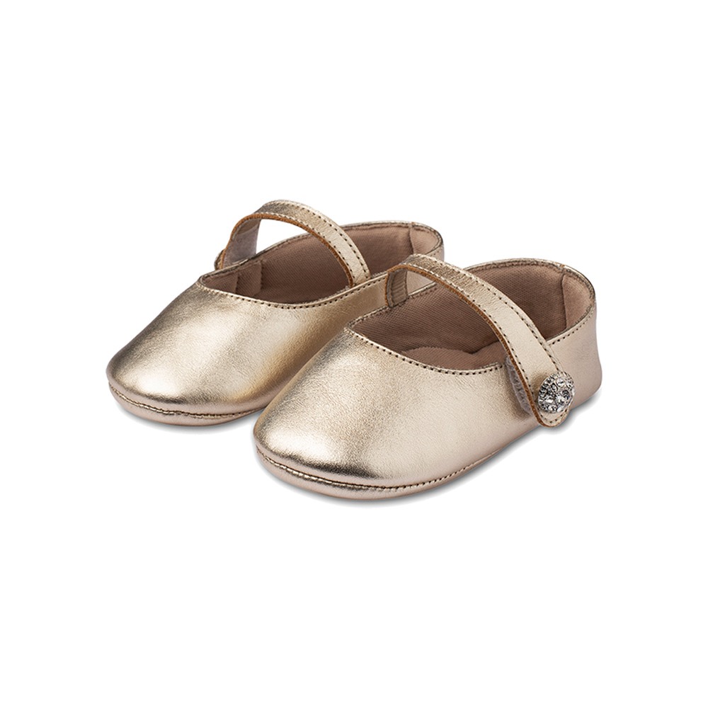 Παπούτσια Babywalker χρυσό για Κορίτσι 1619-2
