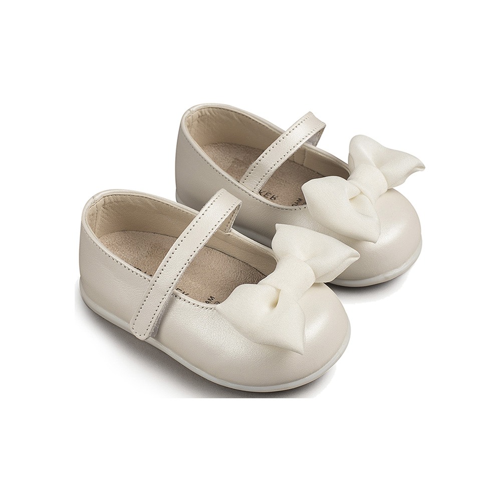 Παπούτσια Babywalker ιβουάρ για Κορίτσι 2525-1