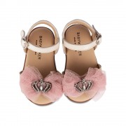 Παπούτσια Babywalker ιβουάρ ροζ για Κορίτσι 2613-1