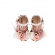Παπούτσια Babywalker ιβουάρ ροζ για Κορίτσι 2616