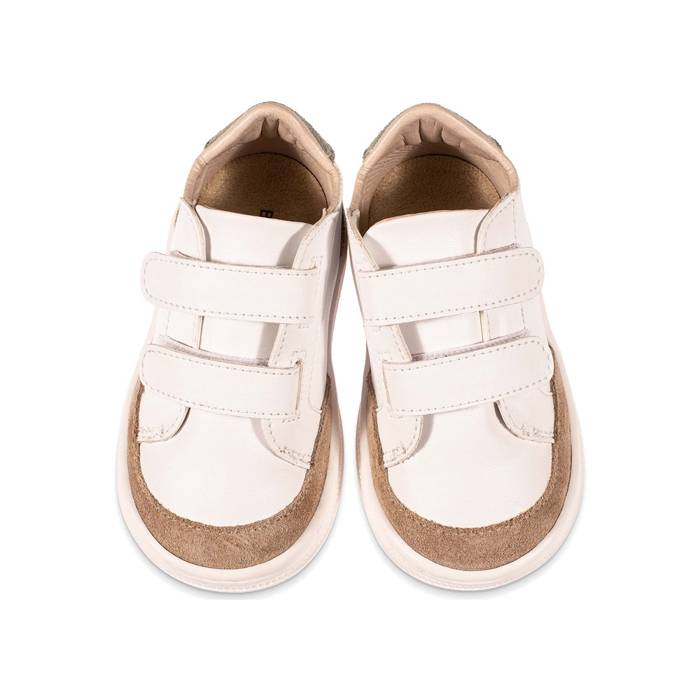 Παπούτσια Babywalker για Αγόρι 4281-2 λευκό μπεζ μέντα