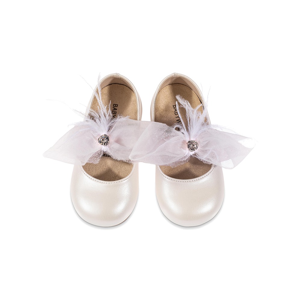 Παπούτσια Babywalker για Κορίτσι 3562-2 ιβουάρ ροζ