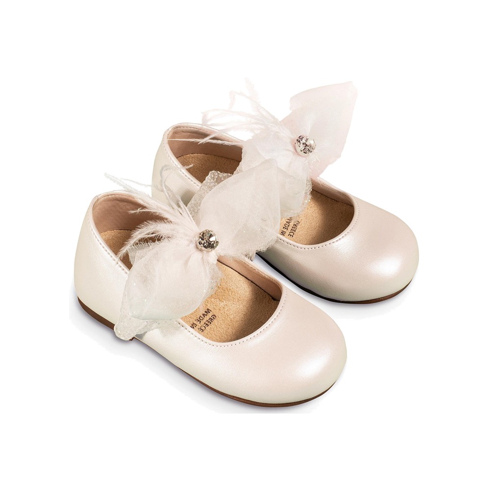 Παπούτσια Babywalker ιβουάρ για Κορίτσι 3562