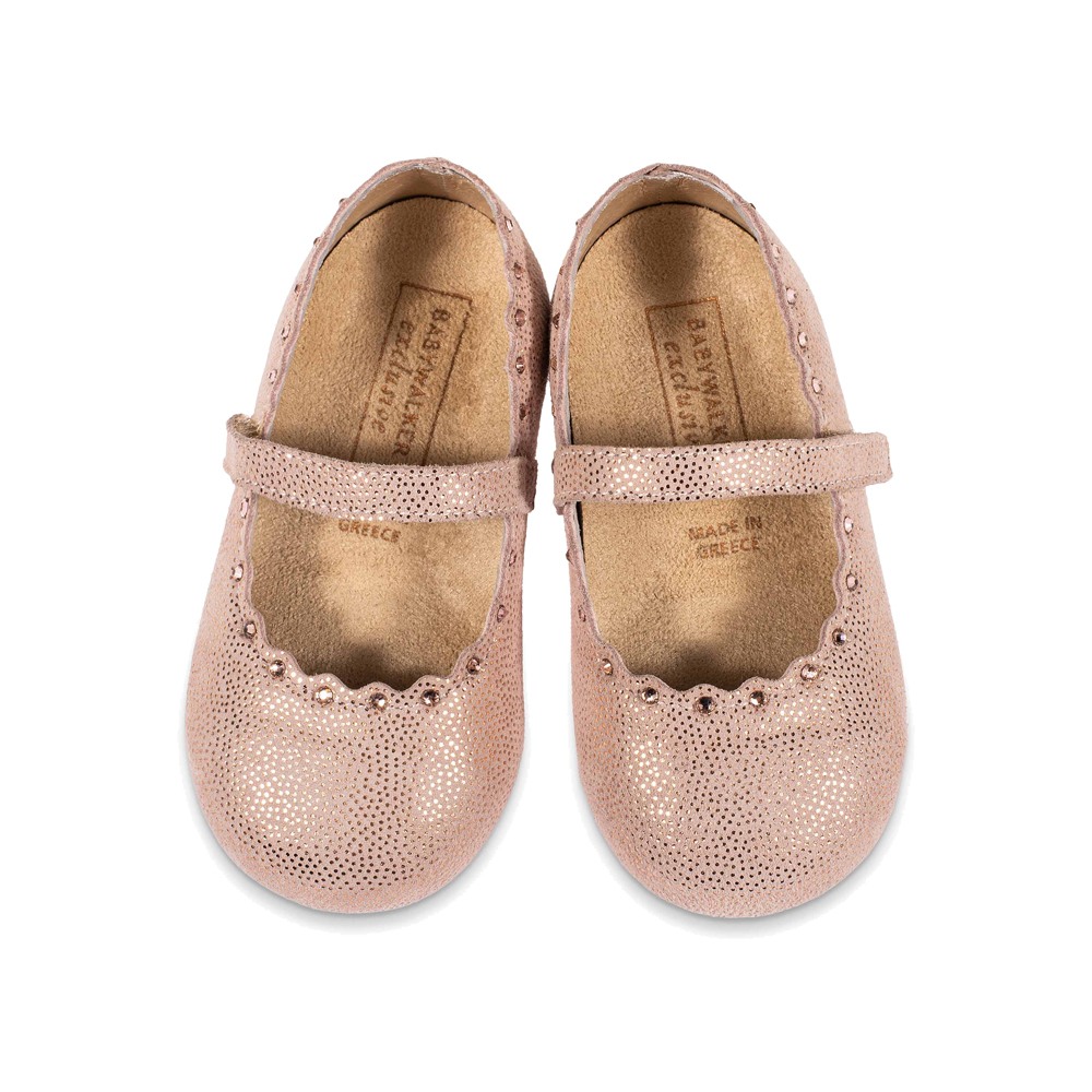 Παπούτσια Babywalker για Κορίτσι 6108-2 ροζ αντικέ