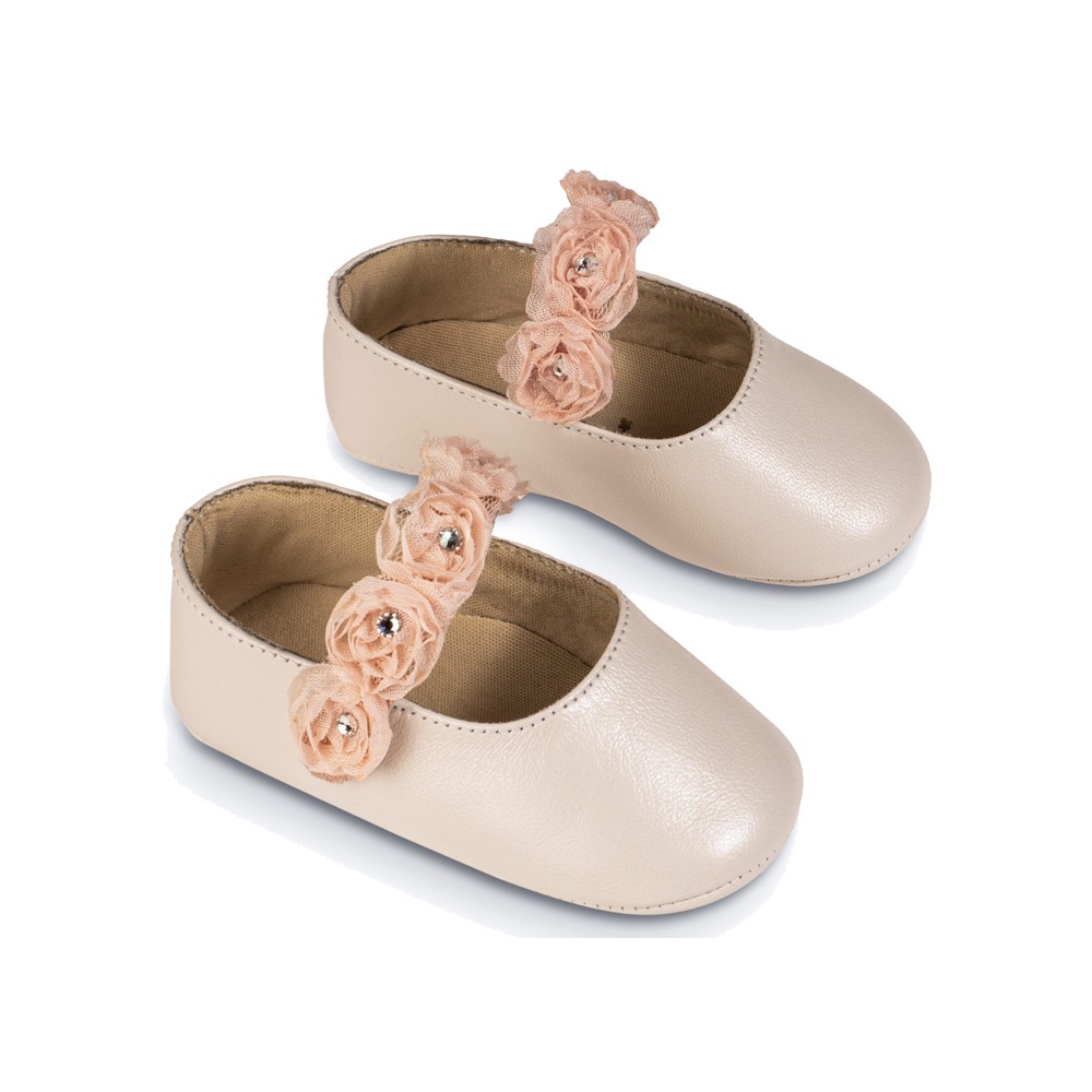 Παπούτσια Babywalker για Κορίτσι 1638-3 ροζ ιβουάρ