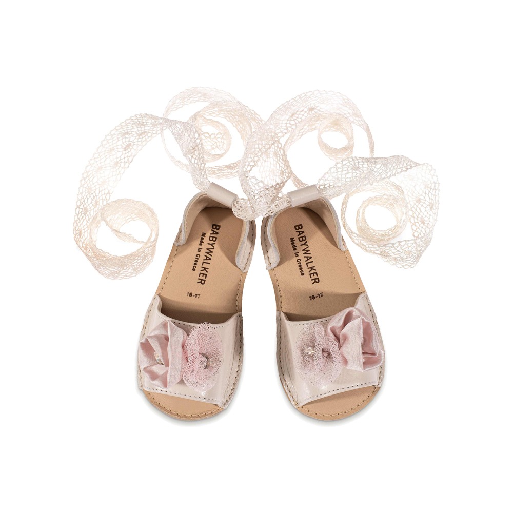 Παπούτσια Babywalker για Κορίτσι 1640-2 ροζ ιβουάρ 