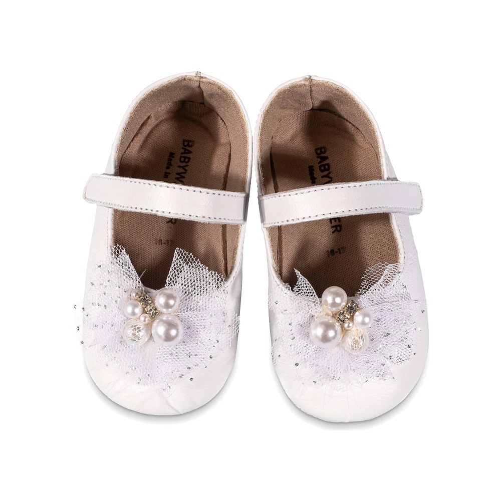 Παπούτσια Babywalker για Κορίτσι 1641 λευκό