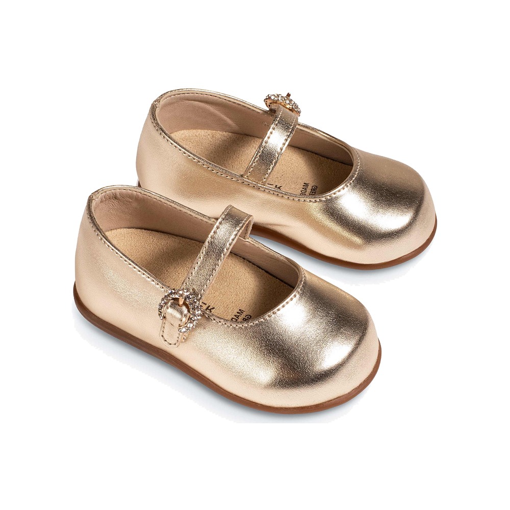 Παπούτσια Babywalker για Κορίτσι 2624-2 χρυσό