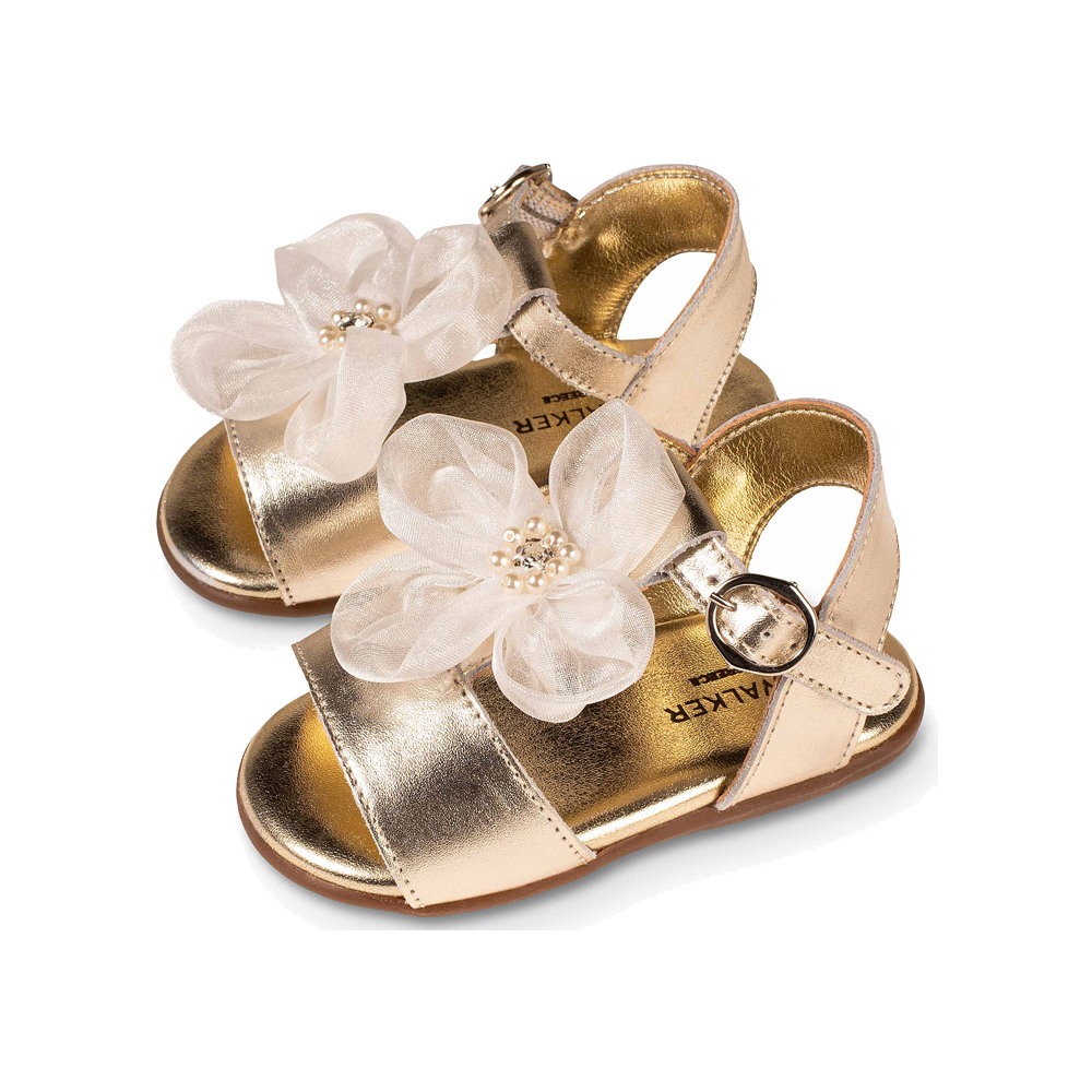 Παπούτσια Babywalker για Κορίτσι 2626 χρυσό ιβουάρ