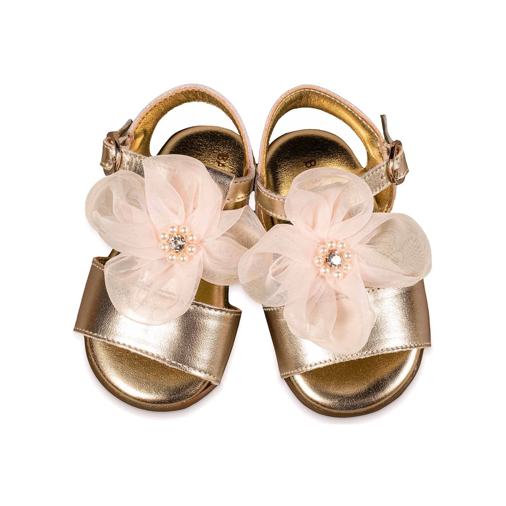Παπούτσια Babywalker για Κορίτσι 2626-2 χρυσό ροζ