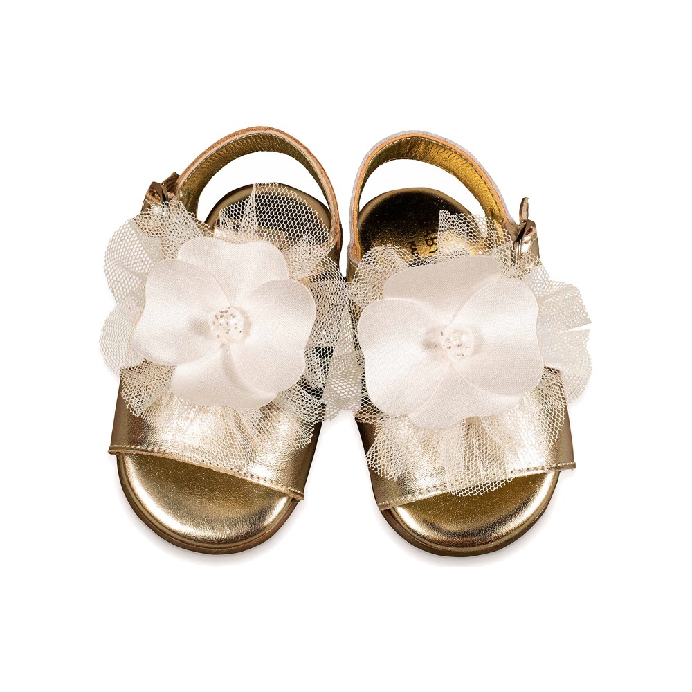 Παπούτσια Babywalker για Κορίτσι 2630 χρυσό ιβουάρ 