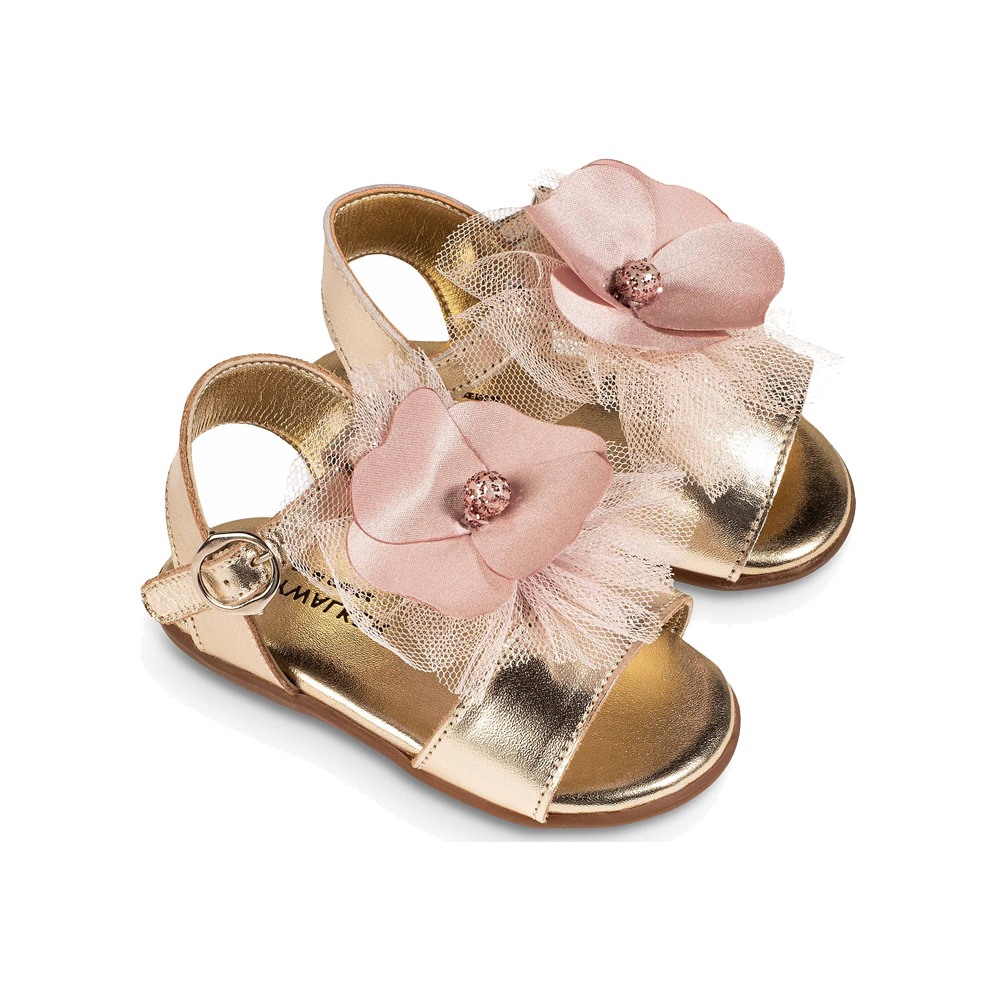 Παπούτσια Babywalker για Κορίτσι 2630-2 χρυσό ροζ