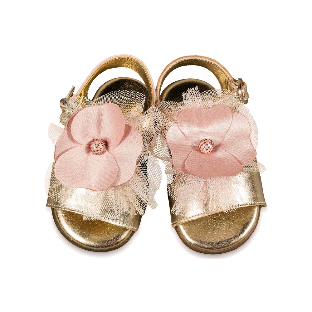 Παπούτσια Babywalker για Κορίτσι 2630-2 χρυσό ροζ