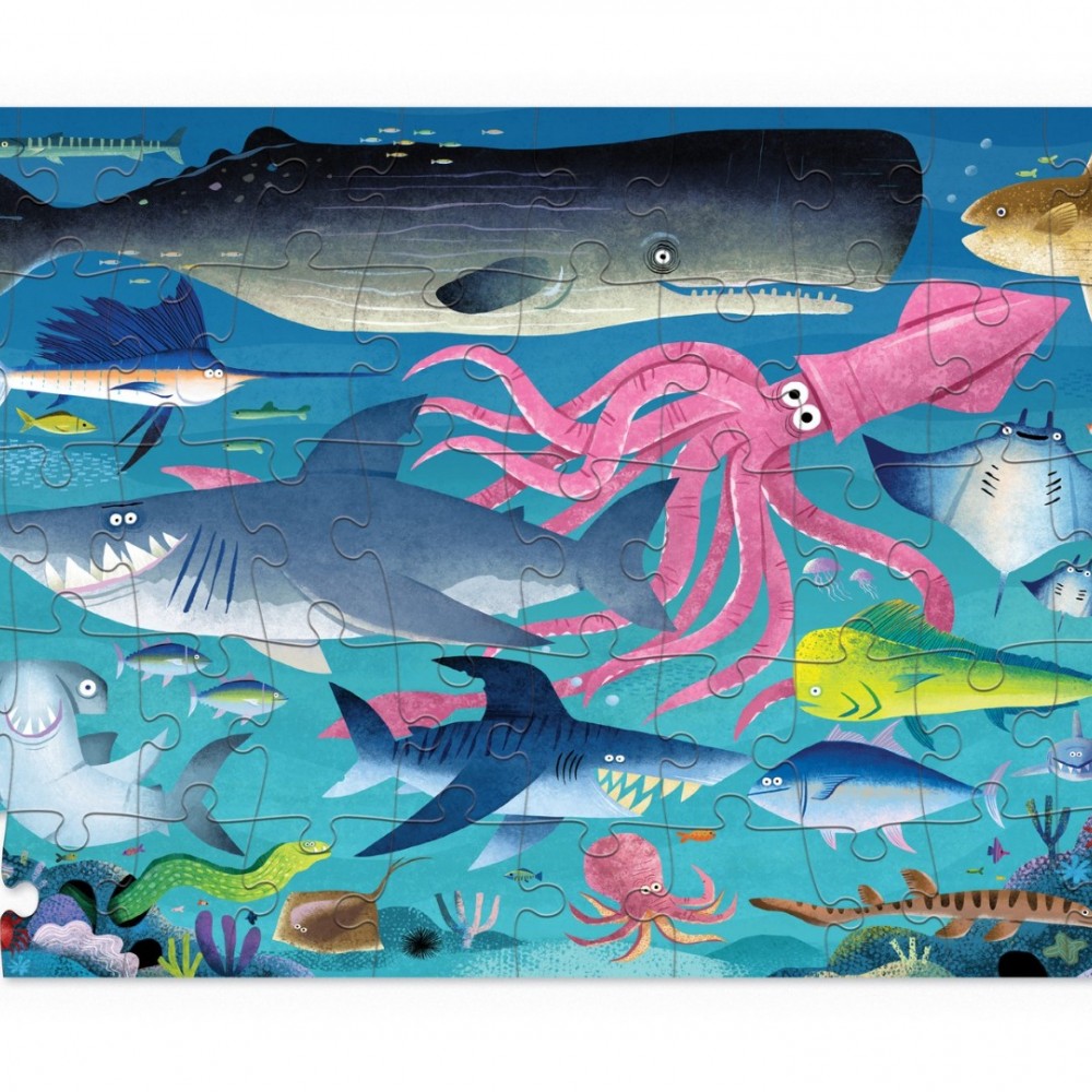 Επιτραπέζιο παιδικό παιχνίδι παζλ - Shark Reef