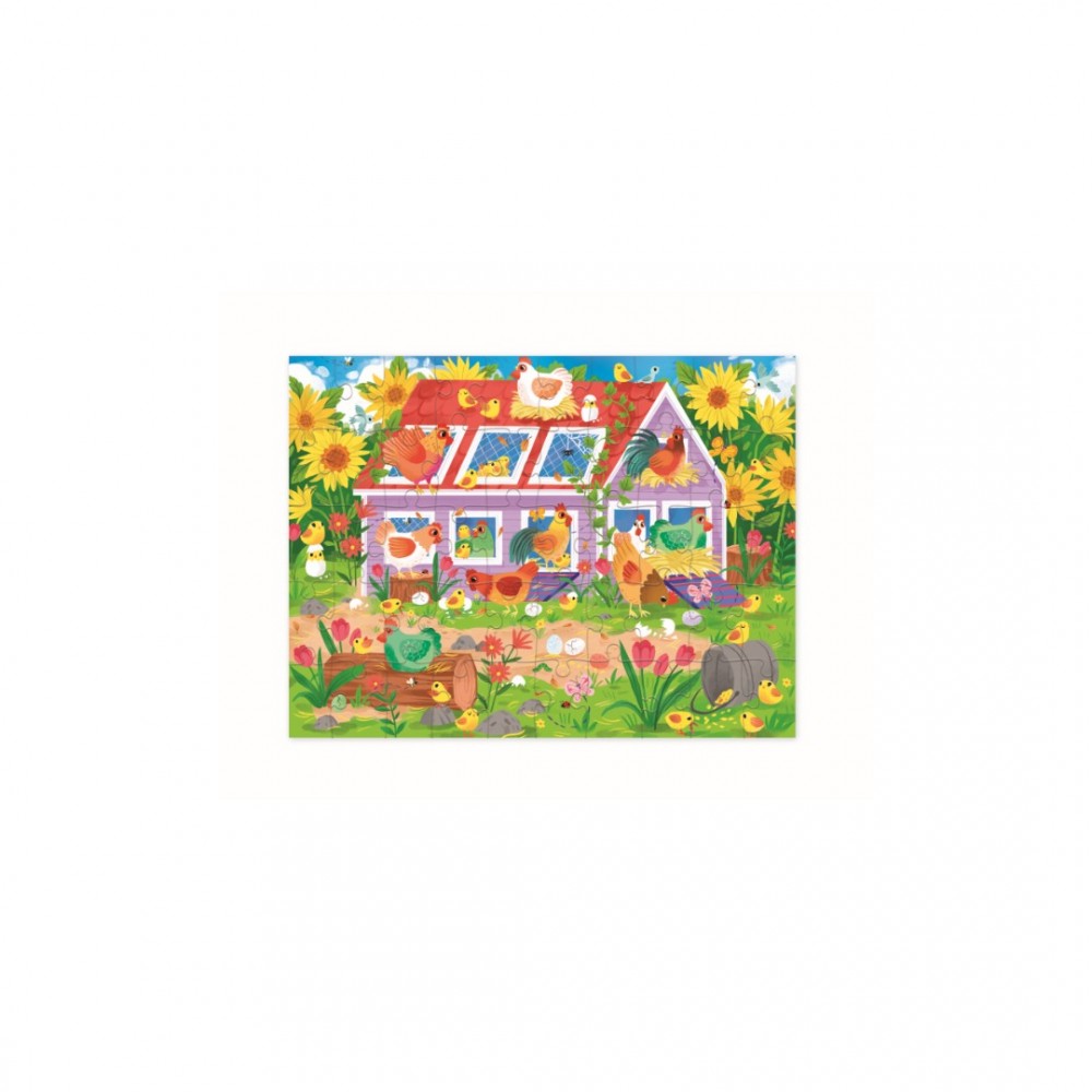 Επιτραπέζιο παιδικό παιχνίδι παζλ - Κοτέτσι