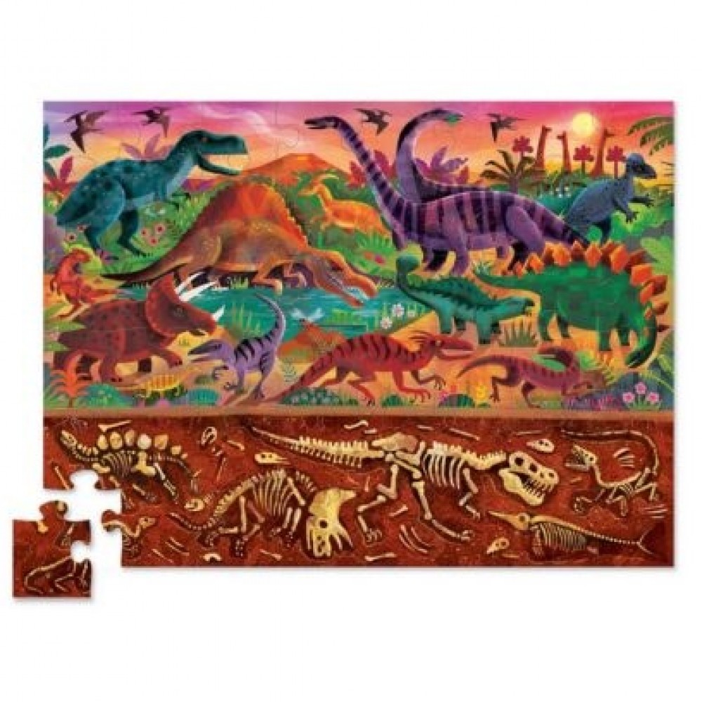 Επιτραπέζιο παιδικό παιχνίδι παζλ - Δεινόσαυροι