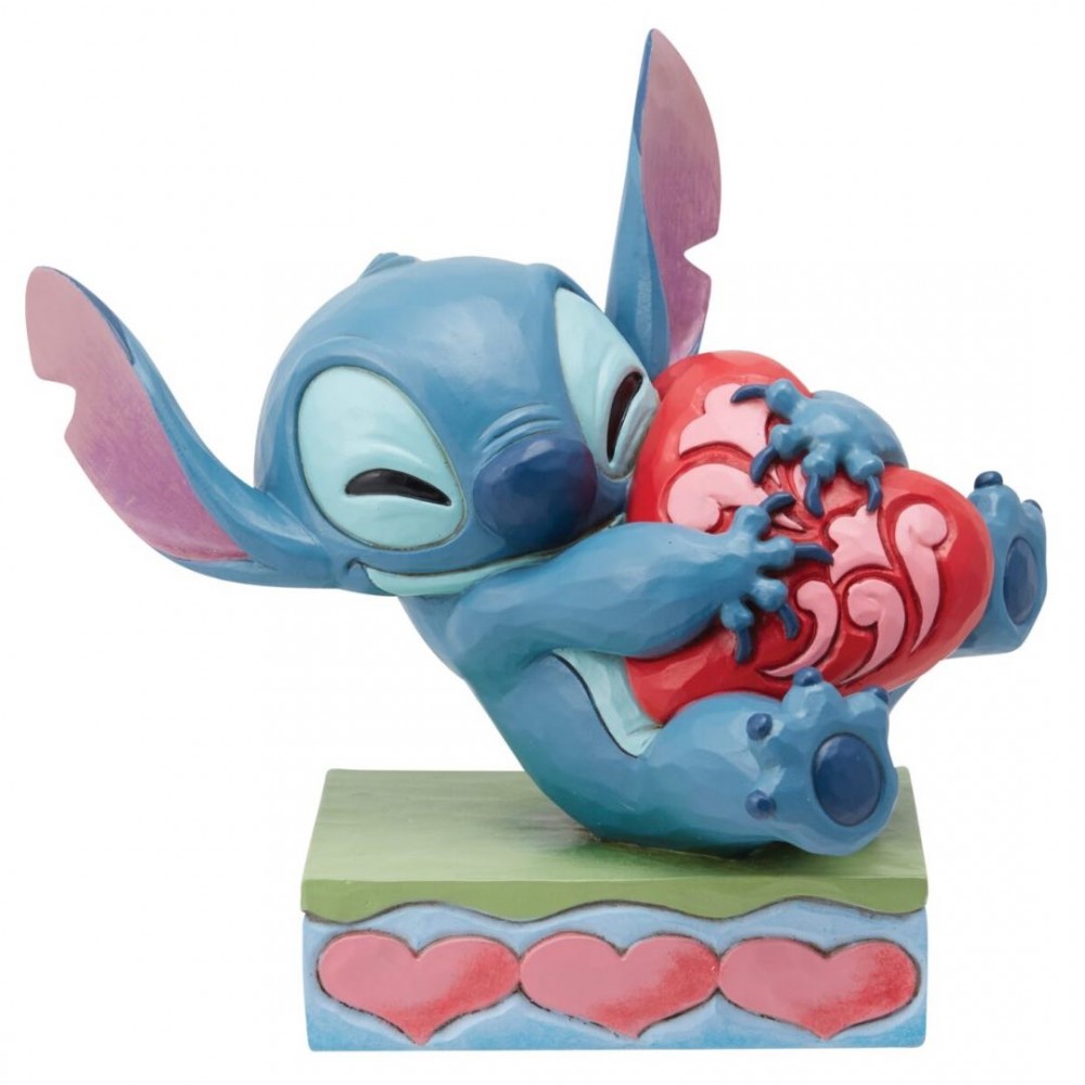 Διακοσμητική φιγούρα Stitch Καρδούλα 13 cm