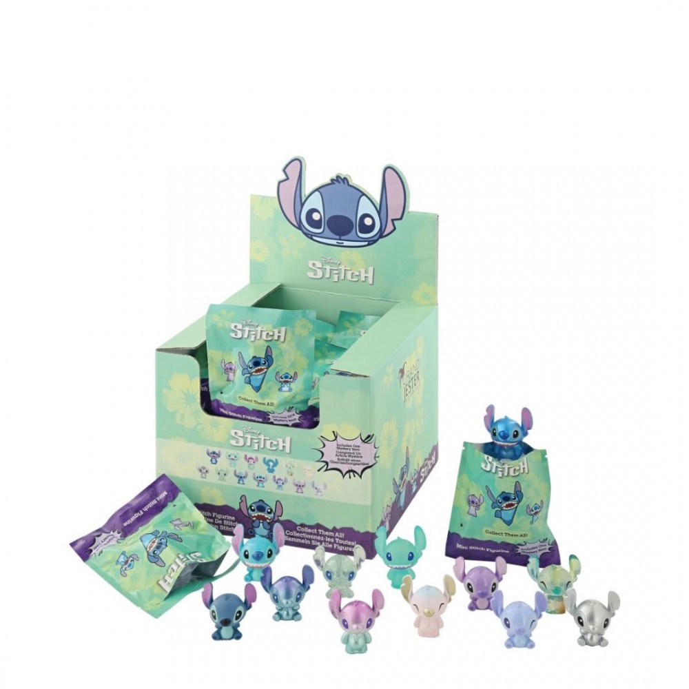 Τυχερή σακούλα  Stitch με 40 τεμάχια 4 cm 