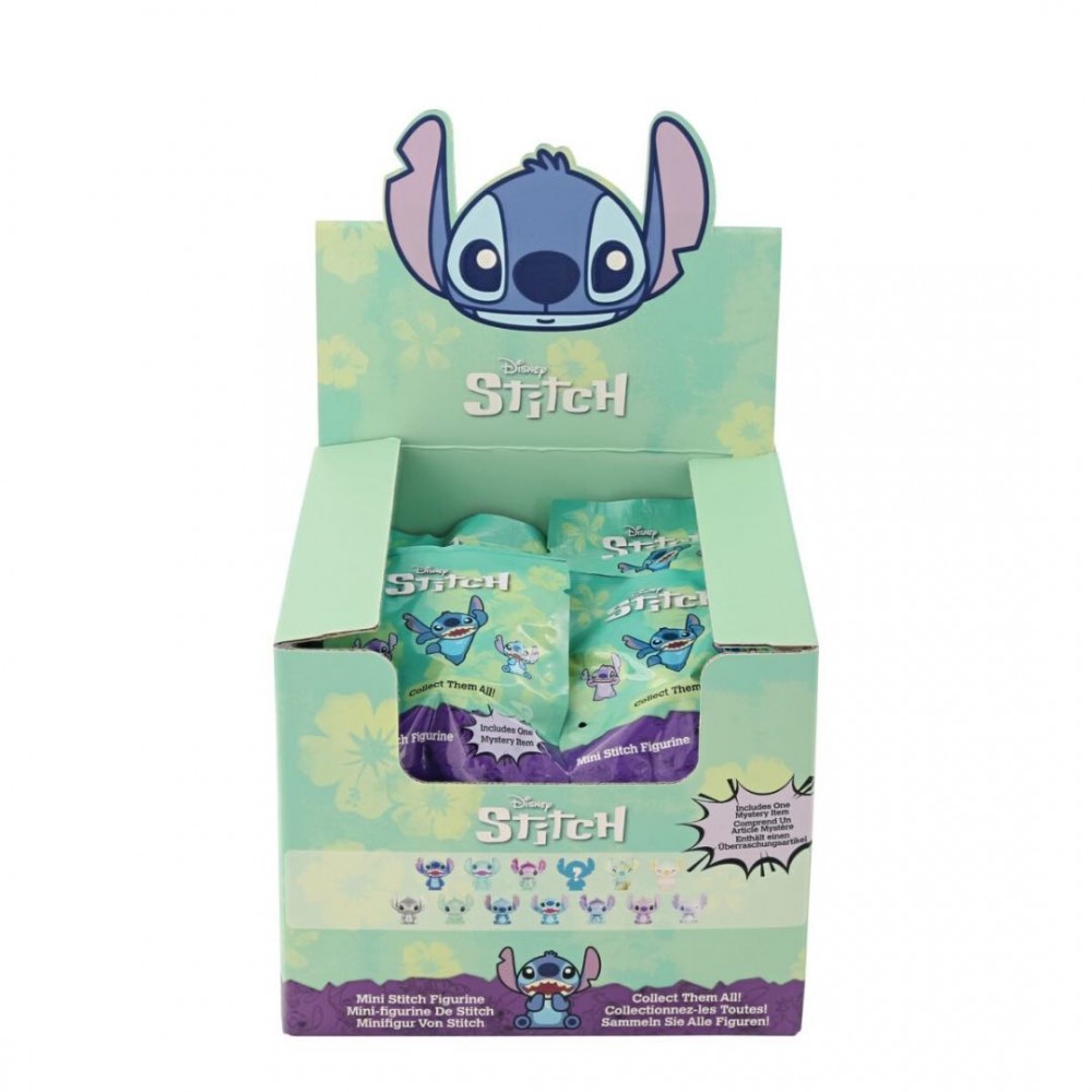 Τυχερή σακούλα  Stitch με 40 τεμάχια 4 cm 