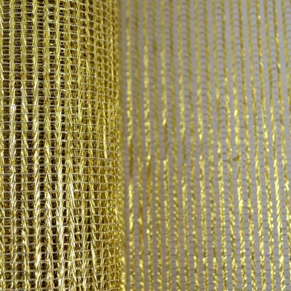 Ύφασμα δίχτυ Glamorous Net χρυσό 5 m