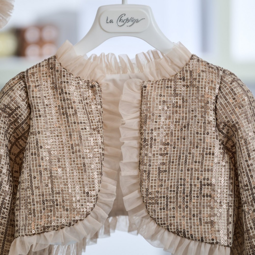 Βαπτιστικό μπολερό La Christine LC25KW82 χειμώνας 2025 - 2026 Βαπτιστικό μπολερό La Christine LC25KW82 χειμώνας 2025 - 2026