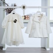 Βαπτιστικό φόρεμα La Christine LC25KW94 χειμώνας 2025 - 2026