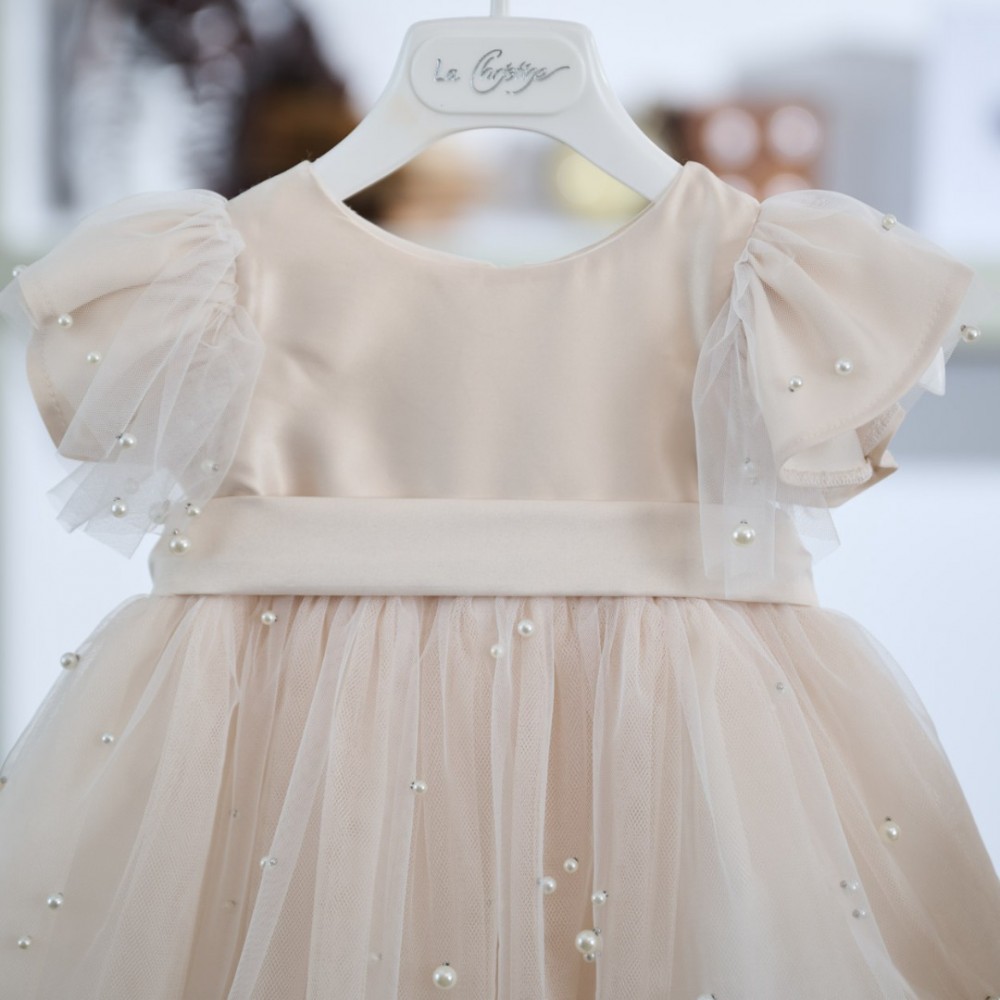 Βαπτιστικό φόρεμα La Christine LC25KW86 χειμώνας 2025 - 2026