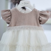 Βαπτιστικό φόρεμα La Christine LC25KW84 χειμώνας 2025 - 2026