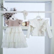 Βαπτιστικό φόρεμα La Christine LC25KW84 χειμώνας 2025 - 2026