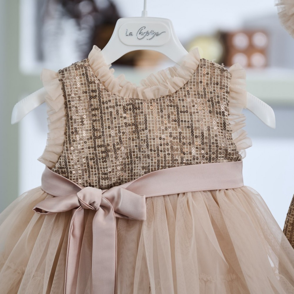 Βαπτιστικό φόρεμα La Christine LC25KW96 χειμώνας 2025 - 2026