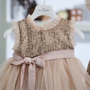 Βαπτιστικό φόρεμα La Christine LC25KW96 χειμώνας 2025 - 2026