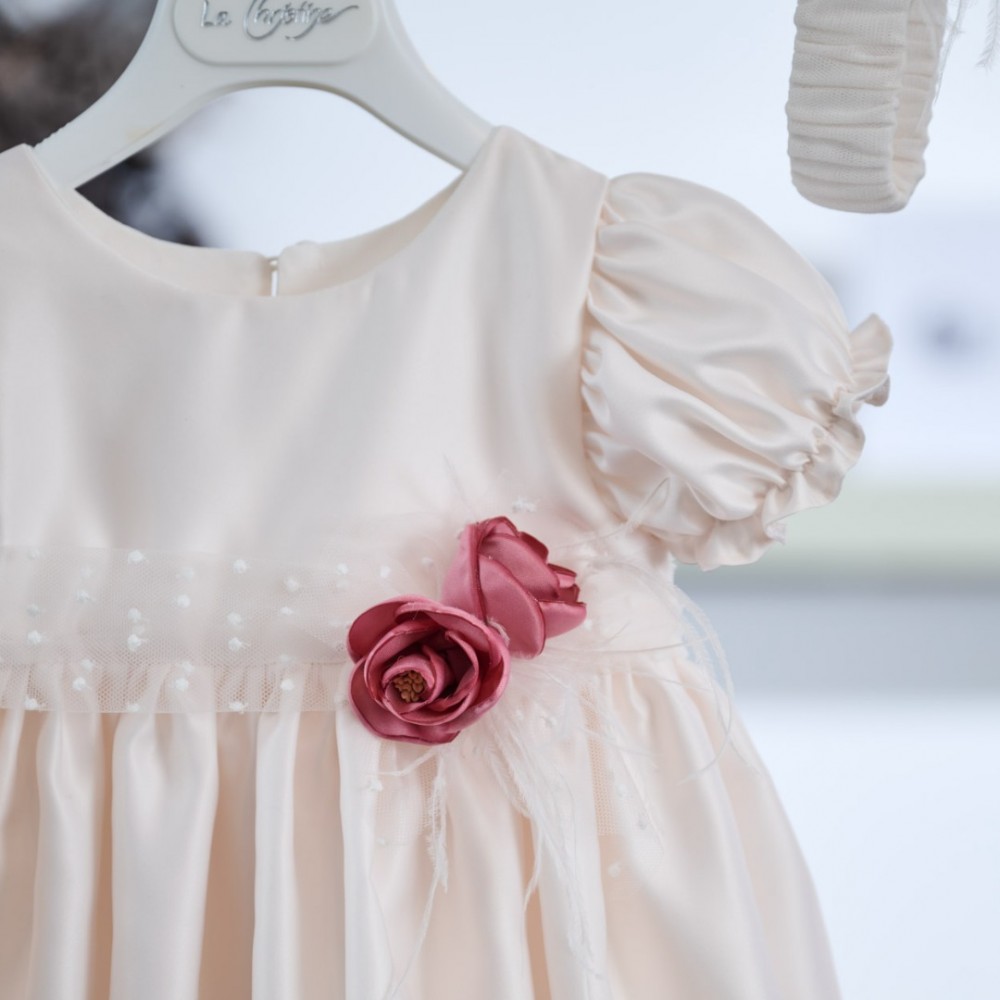 Βαπτιστικό φόρεμα La Christine LC25KW92 χειμώνας 2025 - 2026